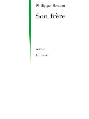 cover image of Son frère